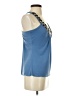 Iz Byer Blue Sleeveless Top Size XS - photo 4