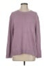 Ella Moss Solid Purple Pullover Sweater Size M - photo 1