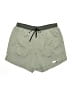 Nike 100% Polyester Green Athletic Shorts Size M - photo 1