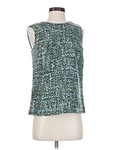 Dolce & Gabbana Tweed Sleeveless Blouse (view 1)