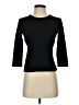 Talbots Black 3/4 Sleeve Top Size P Petite - photo 1