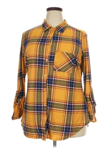 No Comment Long Sleeve Blouse (view 1)