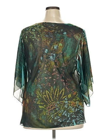 DressBarn 3/4 Sleeve T-Shirt (view 2)
