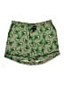 ELOQUII 100% Polyester Tropical Green Board Shorts Size 18 Plus - photo 1