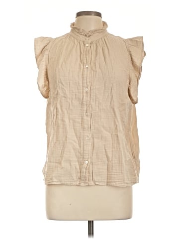 H&M Sleeveless Button-Down Shirt (view 1)