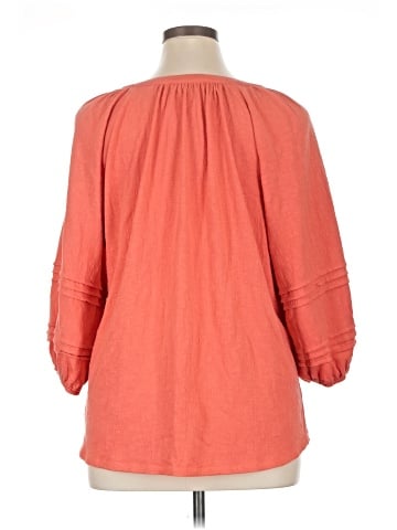 Cj Banks 3/4 Sleeve Blouse (view 2)