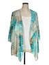 JM Collection 100% Polyester Teal Kimono Size XL - photo 1