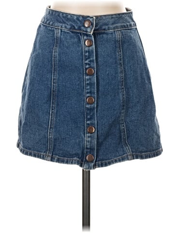 Bullhead Denim Skirt (view 1)