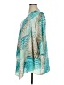 JM Collection 100% Polyester Teal Kimono Size XL - photo 5