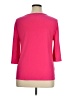 PREMISE Pink 3/4 Sleeve Top Size XL - photo 2