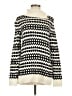 Talbots Houndstooth Ivory Pullover Sweater Size M - photo 1