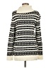 Talbots Houndstooth Ivory Pullover Sweater Size M - photo 2