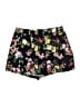Zara Floral Black Shorts Size M - photo 1