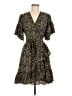 Max Studio Paisley Black Casual Dress Size M - photo 1