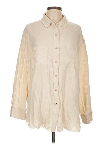 La Miel Long Sleeve Button-Down Shirt (view 1)