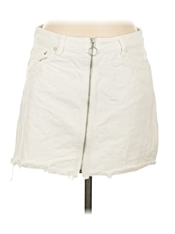 We the Free Denim Skirt (view 1)