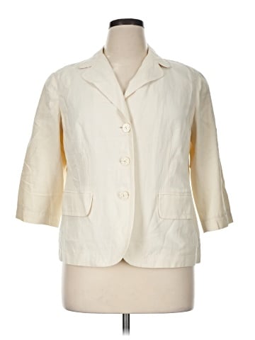 Coldwater Creek Silk Blazer (view 1)