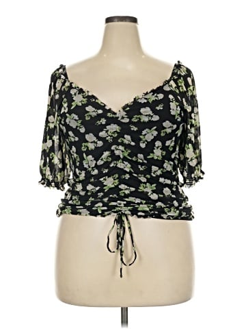 INC International Concepts 3/4 Sleeve Blouse (view 1)