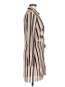 ASOS 100% Polyester Stripes Tan Casual Dress Size 6 - photo 4