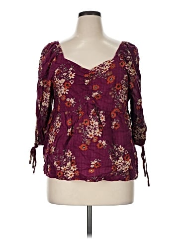 Hayden 3/4 Sleeve Blouse (view 1)