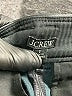 J.Crew 100% Viscose Metallic Black Shorts Size 2 - photo 3