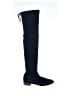 Stuart Weitzman 100% Leather Solid Blue Boots Size 7 1/2 - photo 1