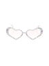 Unbranded Pink White Sunglasses One size - photo 2