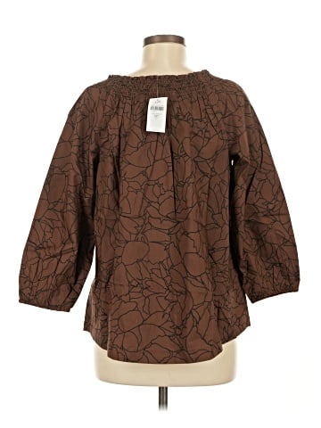J.Jill 3/4 Sleeve Blouse (view 2)