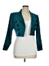 Dawn Joy II Hearts Teal Blazer Size 14 (petite) - photo 1