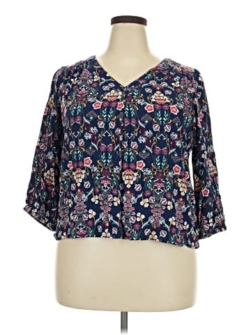 St. John's Bay 3/4 Sleeve Blouse (view 1)