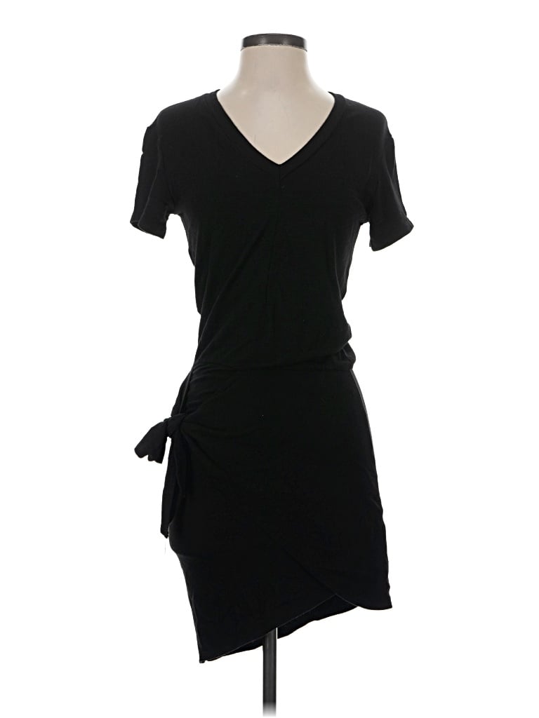 Pre-owned Monrow Casual Dress In Black