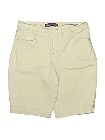 Gloria Vanderbilt Khaki Shorts (view 1)