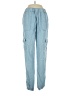 Love Tree 100% Tencel Blue Cargo Pants Size S - photo 1