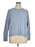 J.Crew Factory Store Tweed Blue Pullover Sweater Size XL - photo 1
