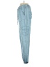 Love Tree 100% Tencel Blue Cargo Pants Size S - photo 5