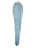Love Tree 100% Tencel Blue Cargo Pants Size S - photo 4