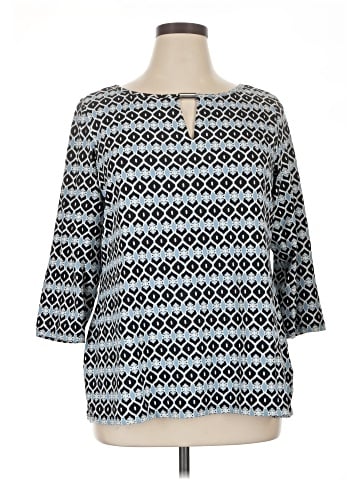 Charter Club 3/4 Sleeve Blouse (view 1)