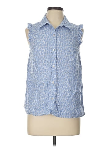 Lilly Pulitzer Sleeveless Button-Down Shirt (view 1)