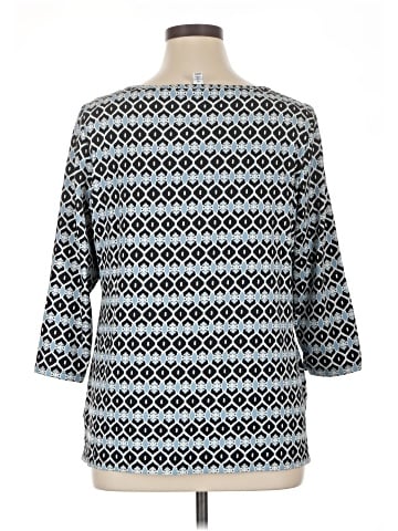 Charter Club 3/4 Sleeve Blouse (view 2)