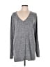 Lucky Brand Gray Pullover Sweater Size L - photo 1