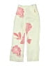 Zara Tropical Ivory Casual Pants Size 11 - 12 - photo 1