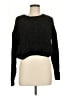 Love Tree 100% Polyester Tweed Black Pullover Sweater Size M - photo 1
