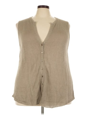J.Jill Sleeveless Button-Down Shirt (view 1)