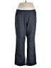 Croft & Barrow Chevron-herringbone Gray Active Pants Size 18 - photo 1