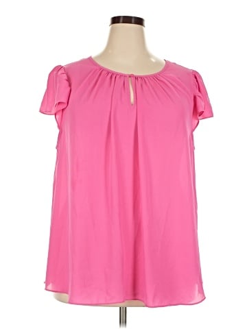 Jones & Co Short Sleeve Blouse (view 1)