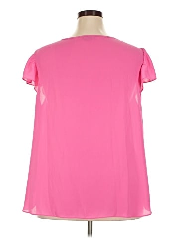 Jones & Co Short Sleeve Blouse (view 2)