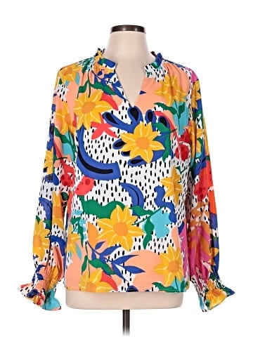 Assorted Brands Long Sleeve Blouse (view 1)