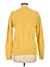 Zara Solid Yellow Pullover Sweater Size M - photo 2