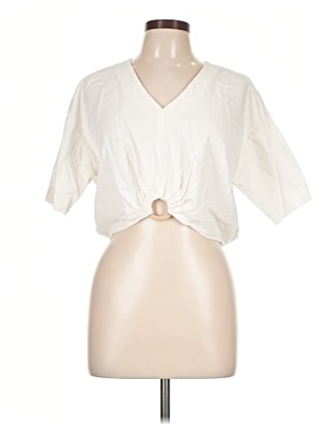 Topshop Short Sleeve Blouse (view 1)