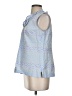 Talbots Blue Sleeveless Blouse Size S - photo 5